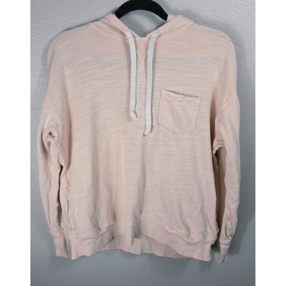 J.Crew Vintage Hoodie Light Coral Pullover Sweatshirt Women's‎ Small